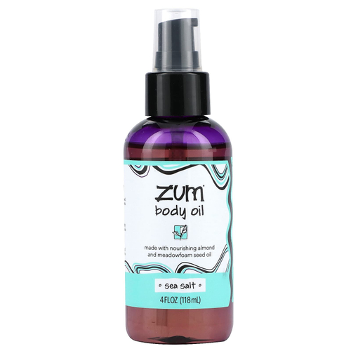 ZUM, Zum Body Oil, морская соль, 118 мл (4 жидк. унц.)