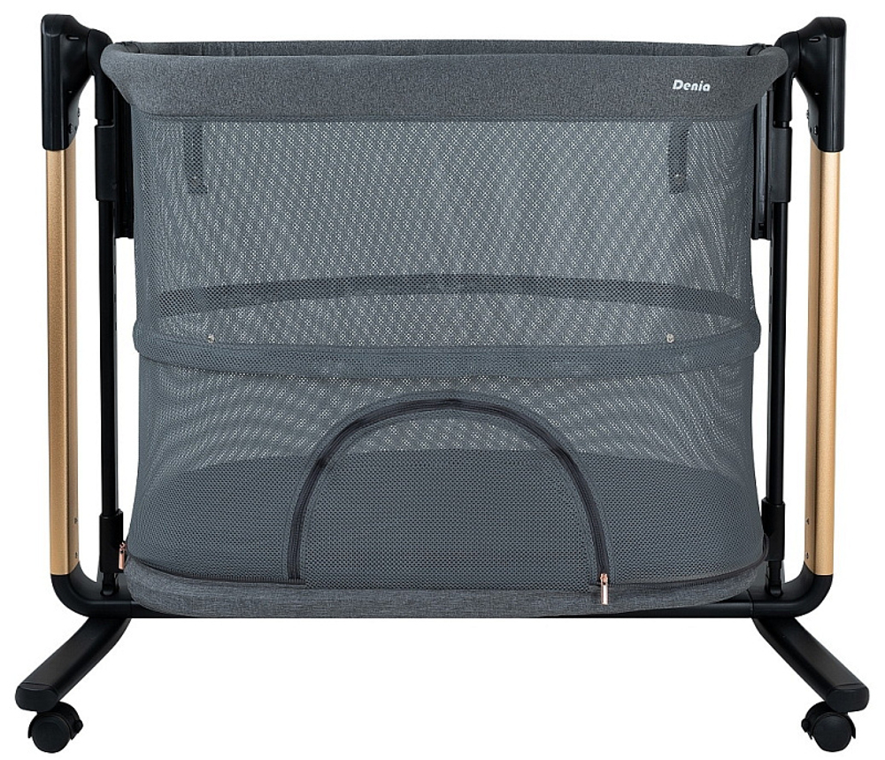 Колыбель Pituso Denia на колёсах 3 в 1 PD-C03-25 Dark Grey/темно серый