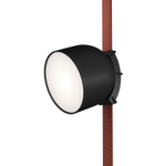 DK5543-BK Поворотный светильник для трека-ремня Belty, серия Spot, со светодиодом, D100*H107мм, 48V DC, 12W, RA90, 120°, 3000K, IP20, черный, алюминий