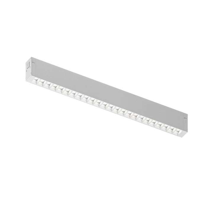 Трековый светодиодный светильник Denkirs Simple Grill DK8202-WH