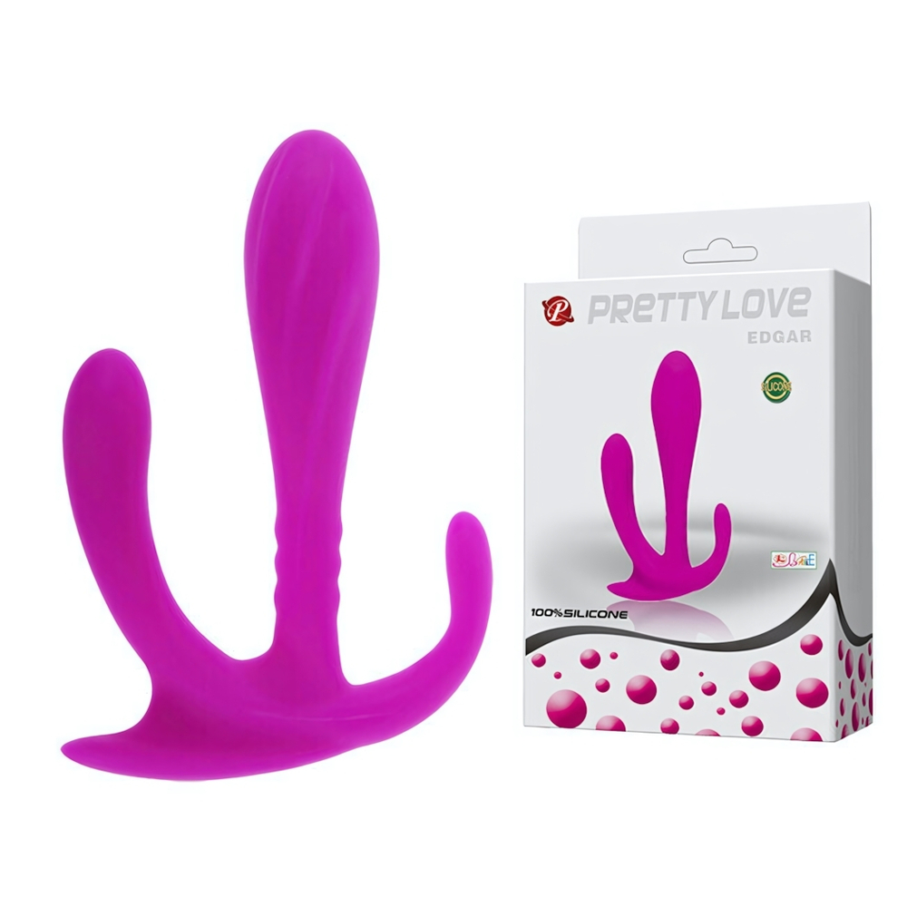 Универсальный стимулятор для женщин и мужчин EDGAR (Цвет: фуксия)
