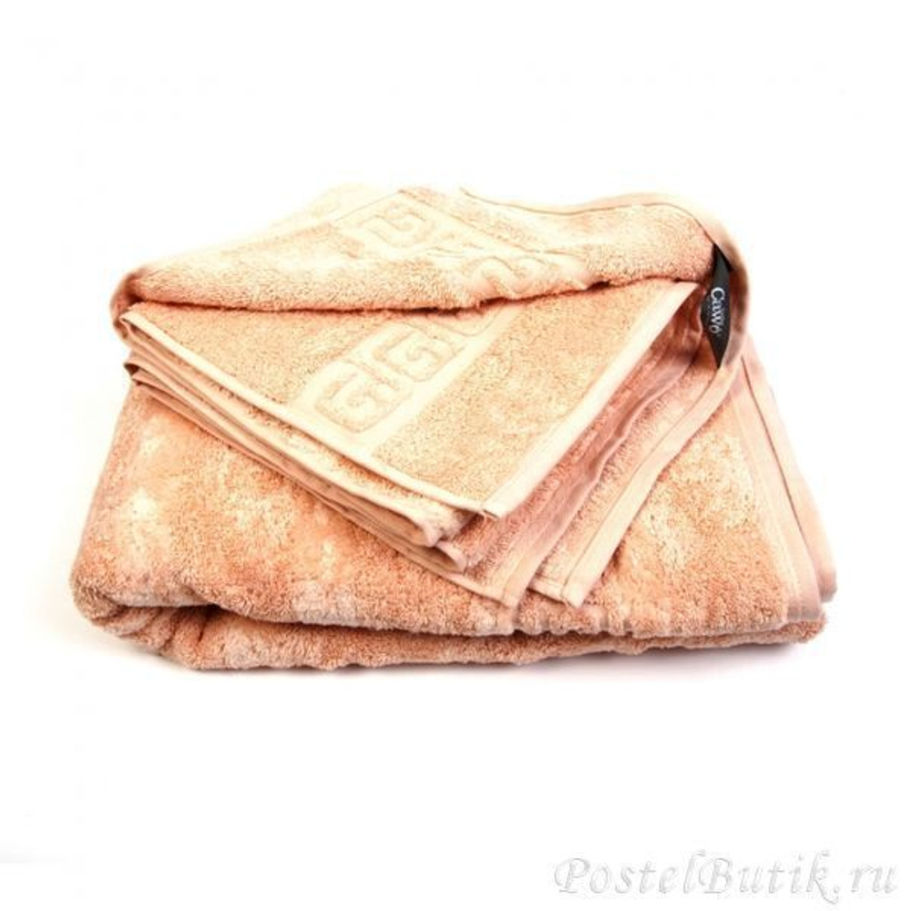 Полотенце 50x100 Cawo Noblesse 1001 персиковое