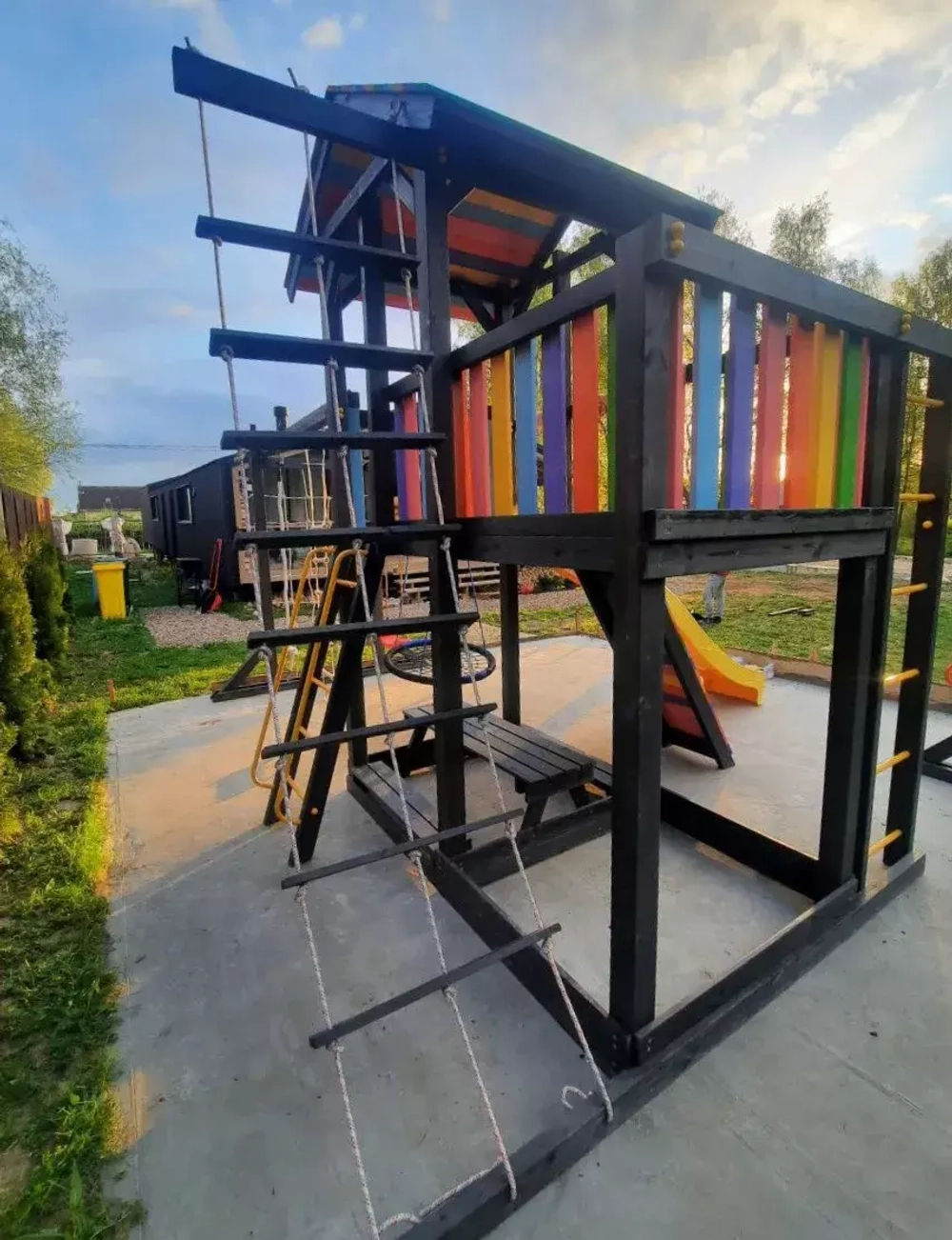 Детская площадка Савушка - 3 (BLACK)