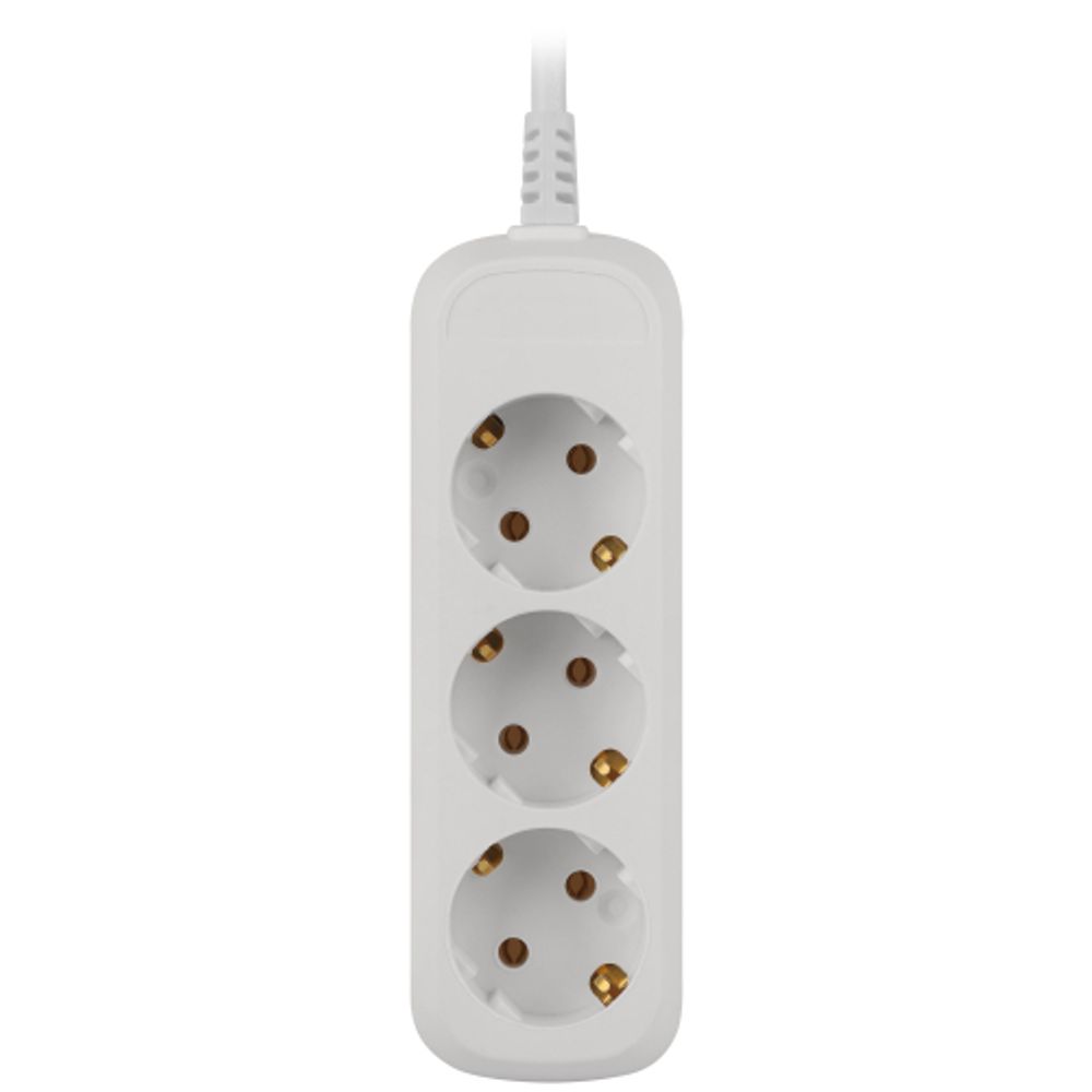 Удлинитель электрический ЭРА UDL-16-3100-E Greenline 3 розетки с заземлением 10м ПВС 3x1мм2