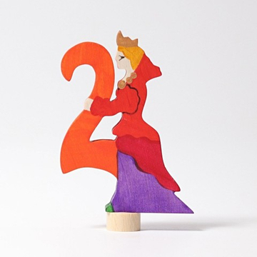 Декоративная Фигурка "Цифра 2, сказочная"