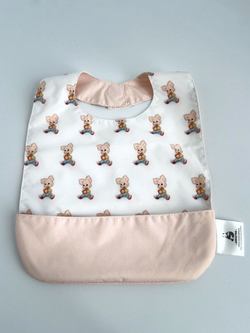 нагрудник непромокаемый двухсторонний для кормления