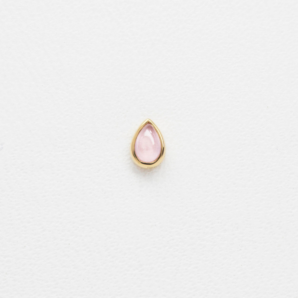 Teardrop tops with natural stone