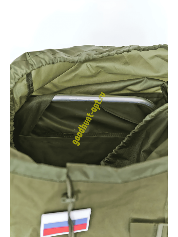 Тактический военный походный каркасный рюкзак 100 л Олива