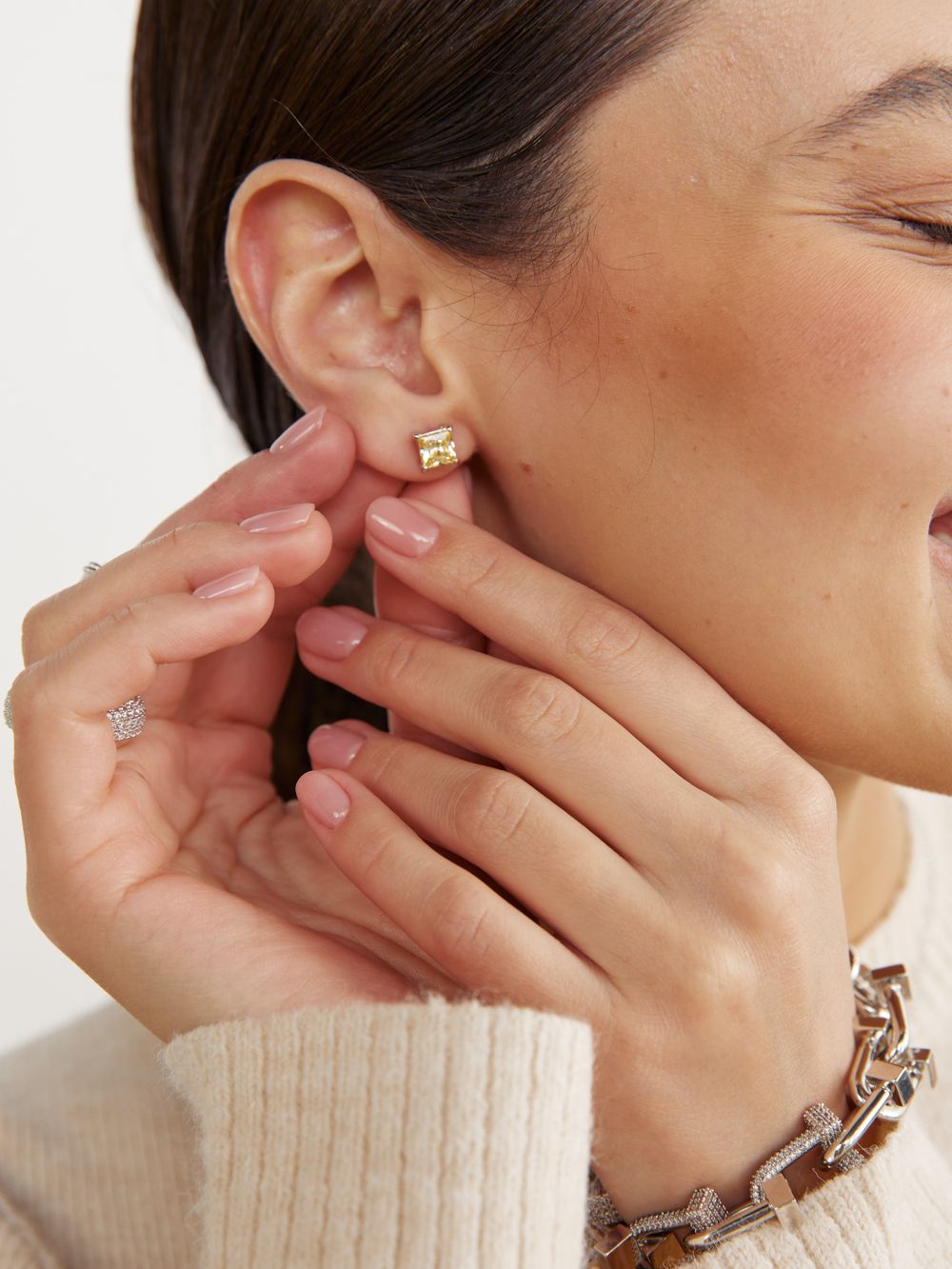 BASE EARRINGS 02 LEMON