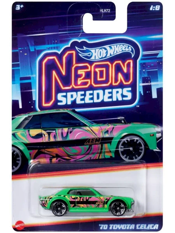 Базовая машинка Хот Вилс Neon Speeders HLH72 HRW67