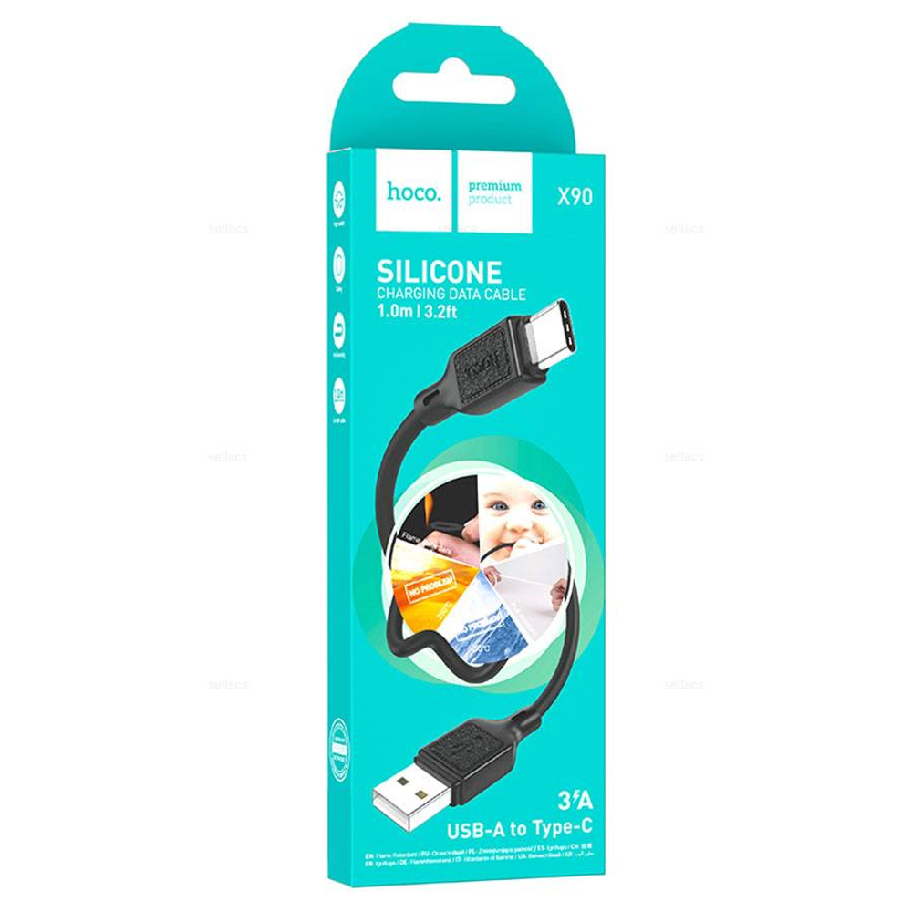 Кабель USB на Type-C Hoco X90 (black)