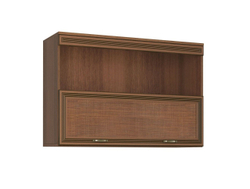 Полка навесная Ливорно ЛН-3, орех