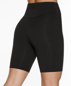 OYSHO Легинсы-велосипедки Comfortlux с высокой посадкой длиной 20 см, черный