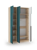 Шкаф распашной 120х40х240 трёхдверный Luxury 3A