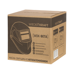WDK-Beta Ф1/OEM Сварочная маска хамелеон, окно 90x35мм, солнечня батарея ,Li-ion аккумулятор, DIN 11