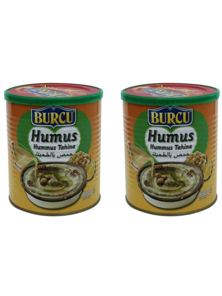 Хумус BURCU Hummus Tahina, 800 г, 2 шт
