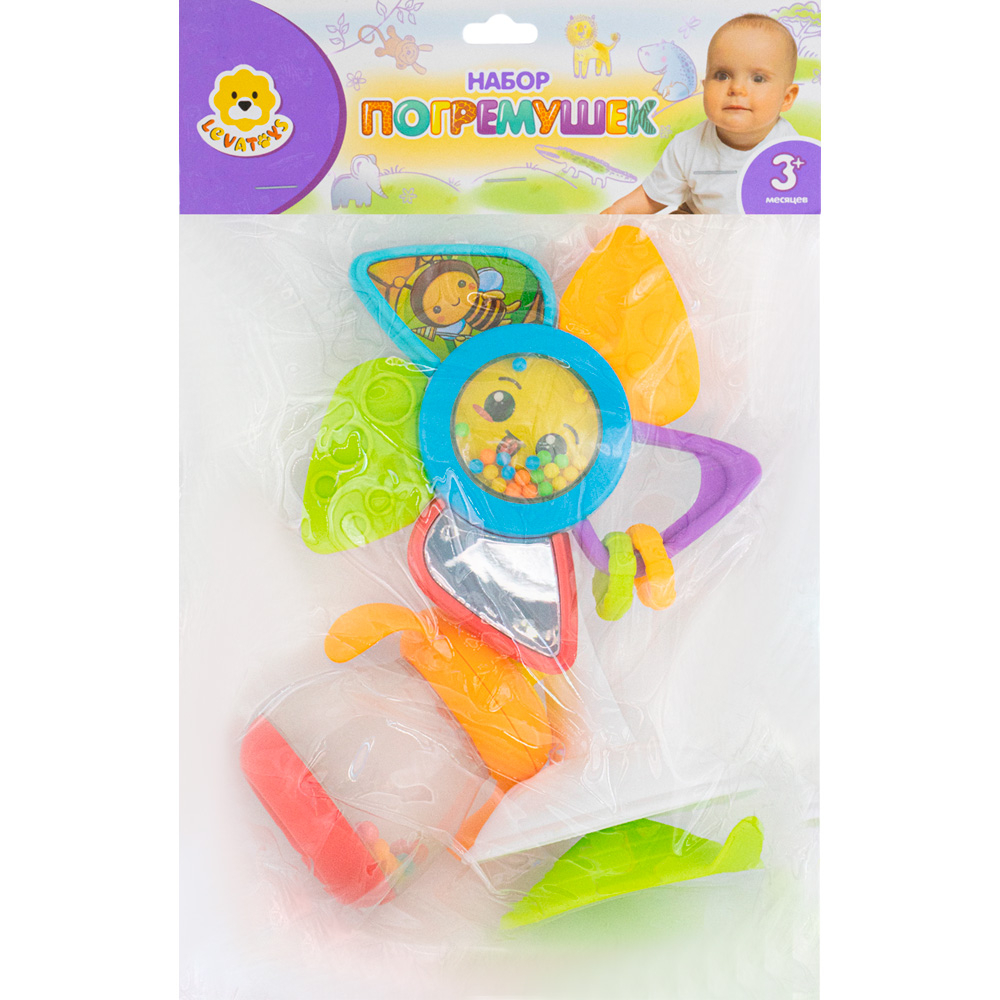 Набор погремушек Levatoys MK8430A-11 в пак. /ОЗОН