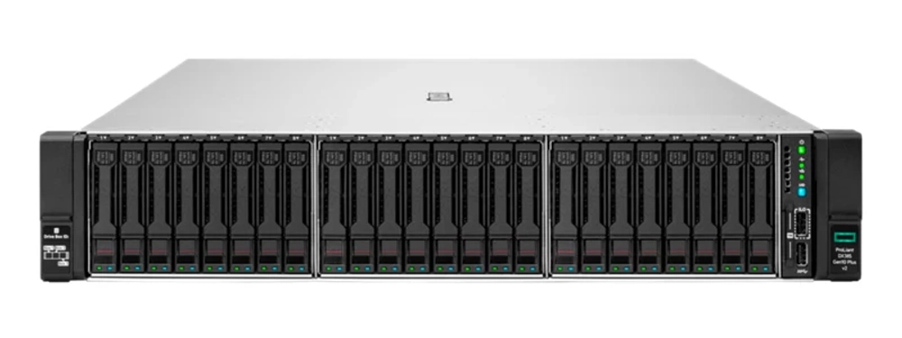 Сервер HPE ProLiant DL385 Gen10 Plus v2 / 7252 3.1GHz 8-core 1P 32GB-R 8SFF 800W PS / P58451-B21