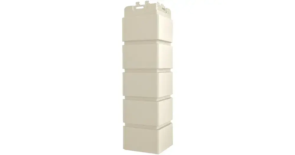 Угол наружный Grand Line Клинкерный кирпич Classic Молочный 0.390*120мм 0.46м2 1уп-12шт