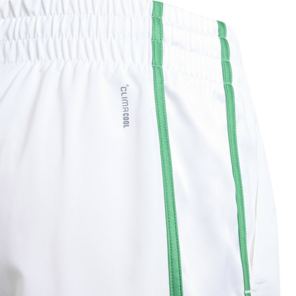 Детские теннисные шорты Adidas Boys Pro - white/green