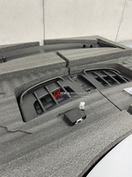 Заднее антикрыло с крышкой двигателя в стиле GT3 для PORSCHE 911 992.2 CARRERA 2025+