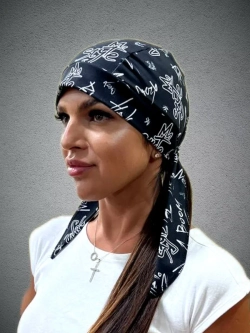 Бандана летняя на голову