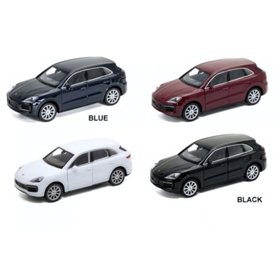 Модель ин. мет. 4.75" "Porsche Cayenne Turbo" открыв. двери 43773D (Kinsmart)