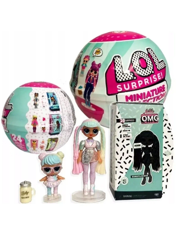 Куклы маленькие фигурки Лол в шаре Lol Miniature оригинал