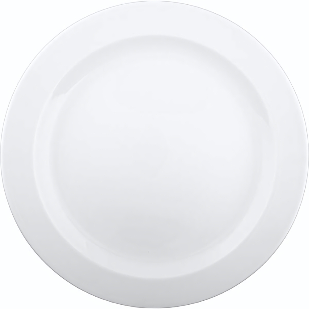 Блюдо «Белая» Принц;фарфор;D=305,H=34мм;белый (Цвет: белый)