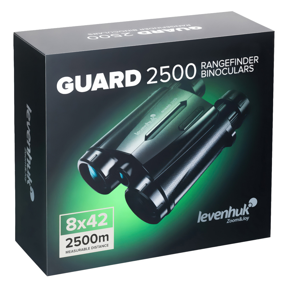 Бинокль с дальномером Levenhuk Guard 2500 - Упаковка