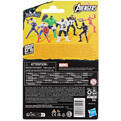 Hasbro Marvel Avengers - Фигурка Anti-Venom Черная Пантера 10 см VenomVersus G1815