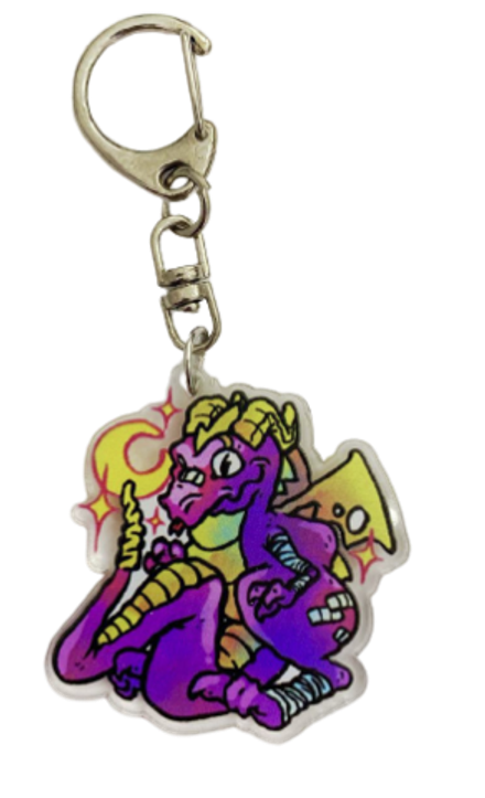 Акриловый Брелок Спайро