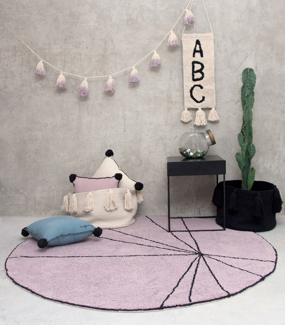 Корзина Lorena Canals Tassels Natural (30 x Ø45 см)