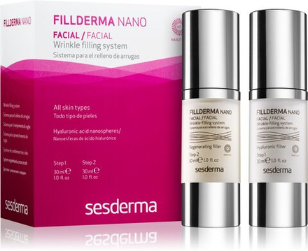 Sesderma Fillderma Nano - двухэтапный уход, уменьшающий глубокие морщины /   2x30  ml  / GTIN 8470001625564