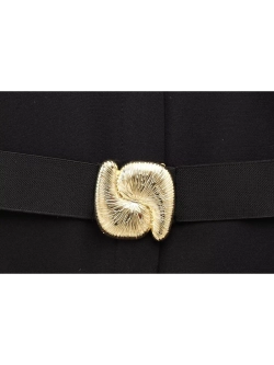 Платье миди с разрезом