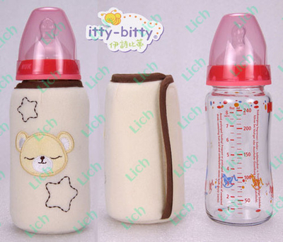 Чехол для стеклянной бутылочки защитный, сохраняющий тепло