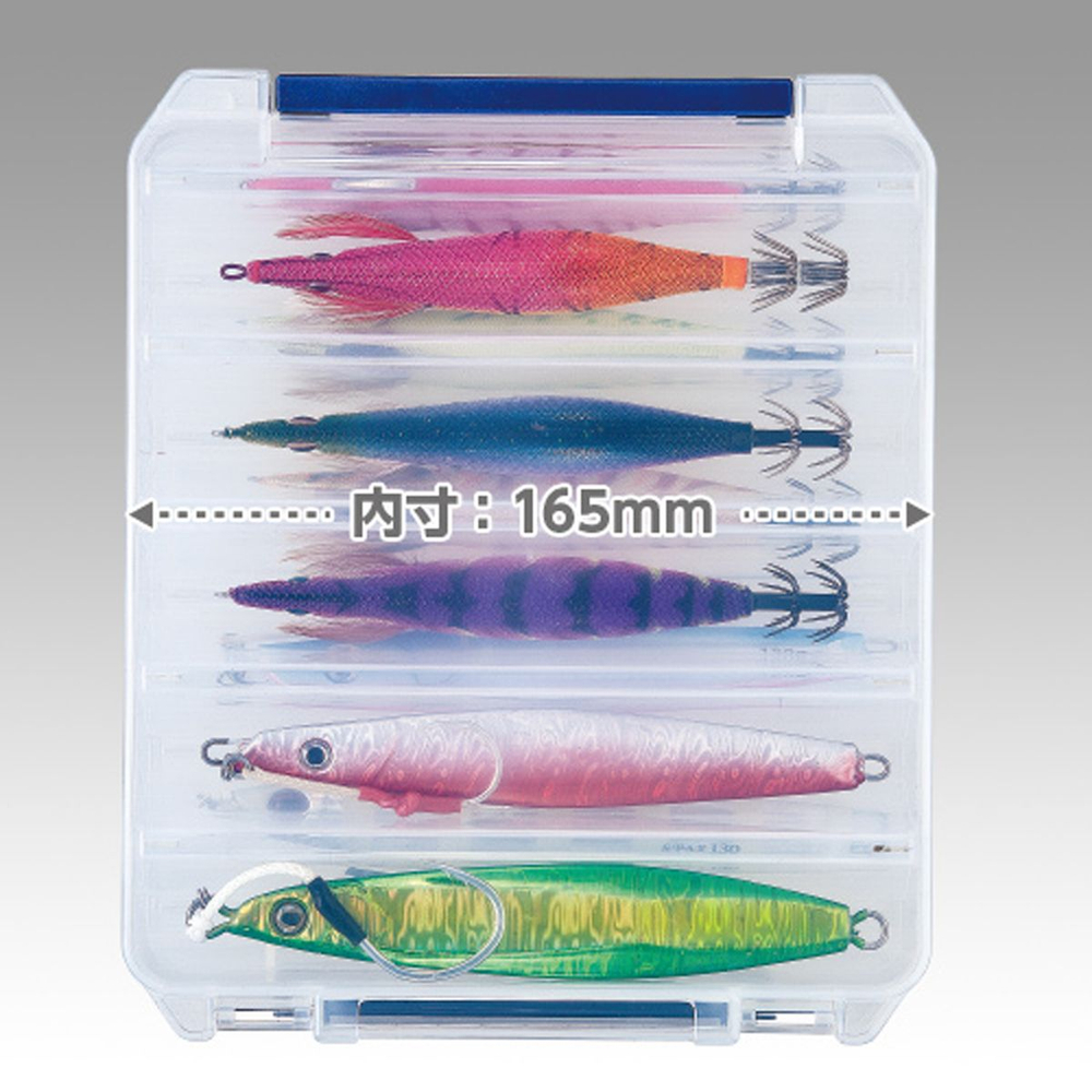 Коробка для рыболовных принадлежностей Meiho REVERSIBLE 140 Clear