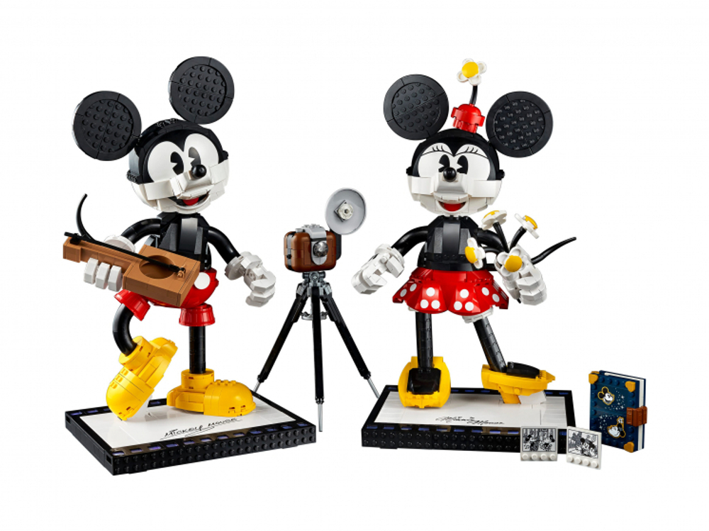 LEGO Exclusive: Микки Маус и Минни Маус 43179 — Mickey Mouse and Minnie Mouse — Лего Эксклюзив