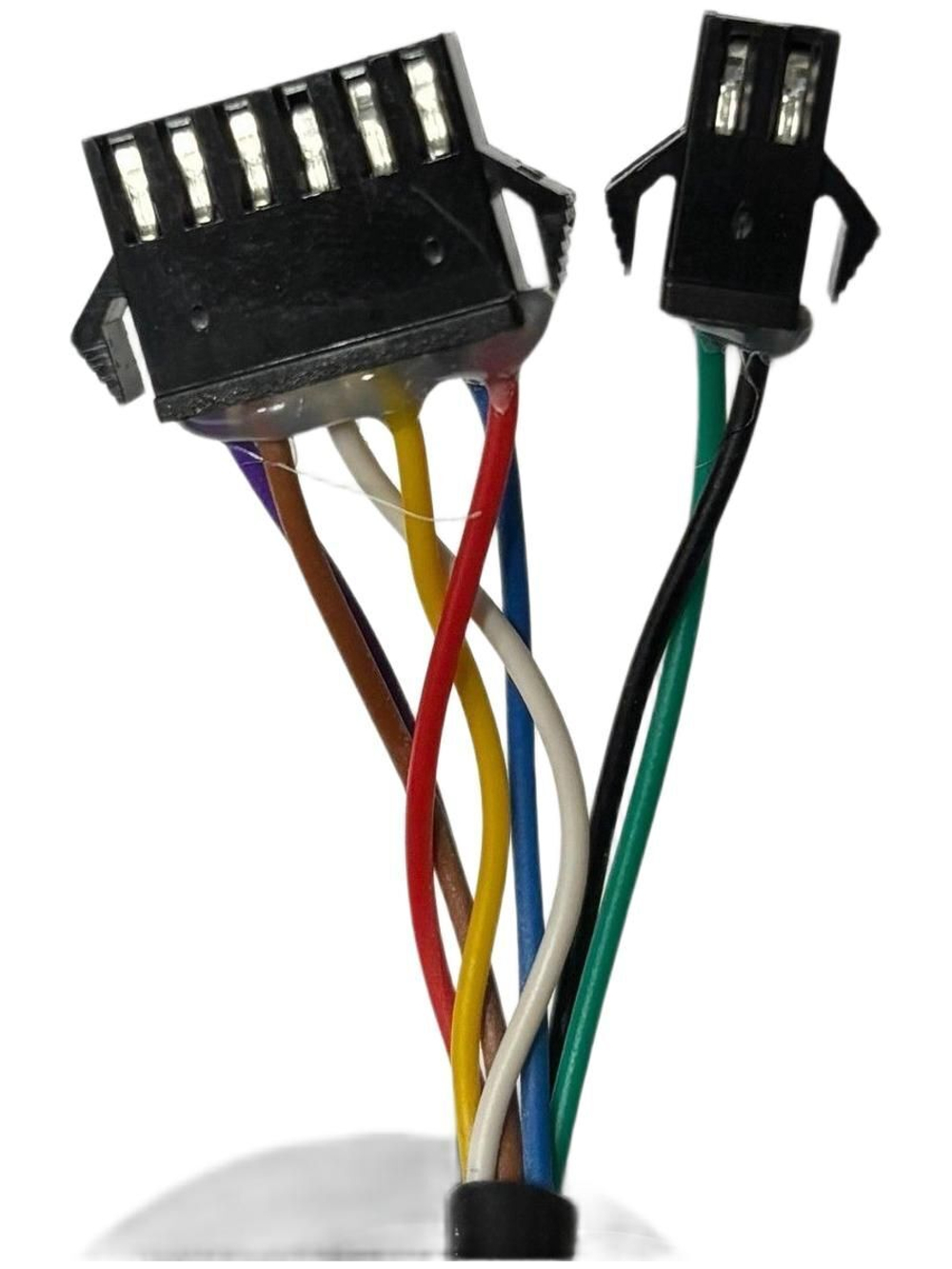 Блок управления, переключатели света поворотников (кабель 2м, разъем 6pin + 2pin )