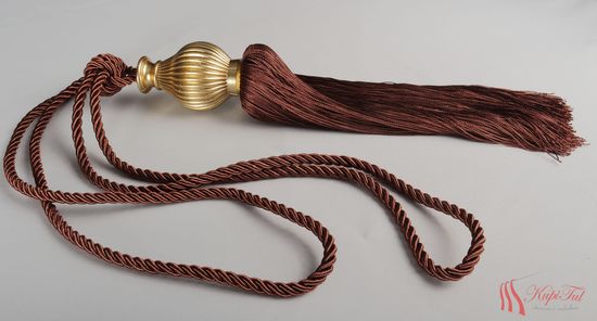 Подхваты-кисти для штор 2шт. терракот