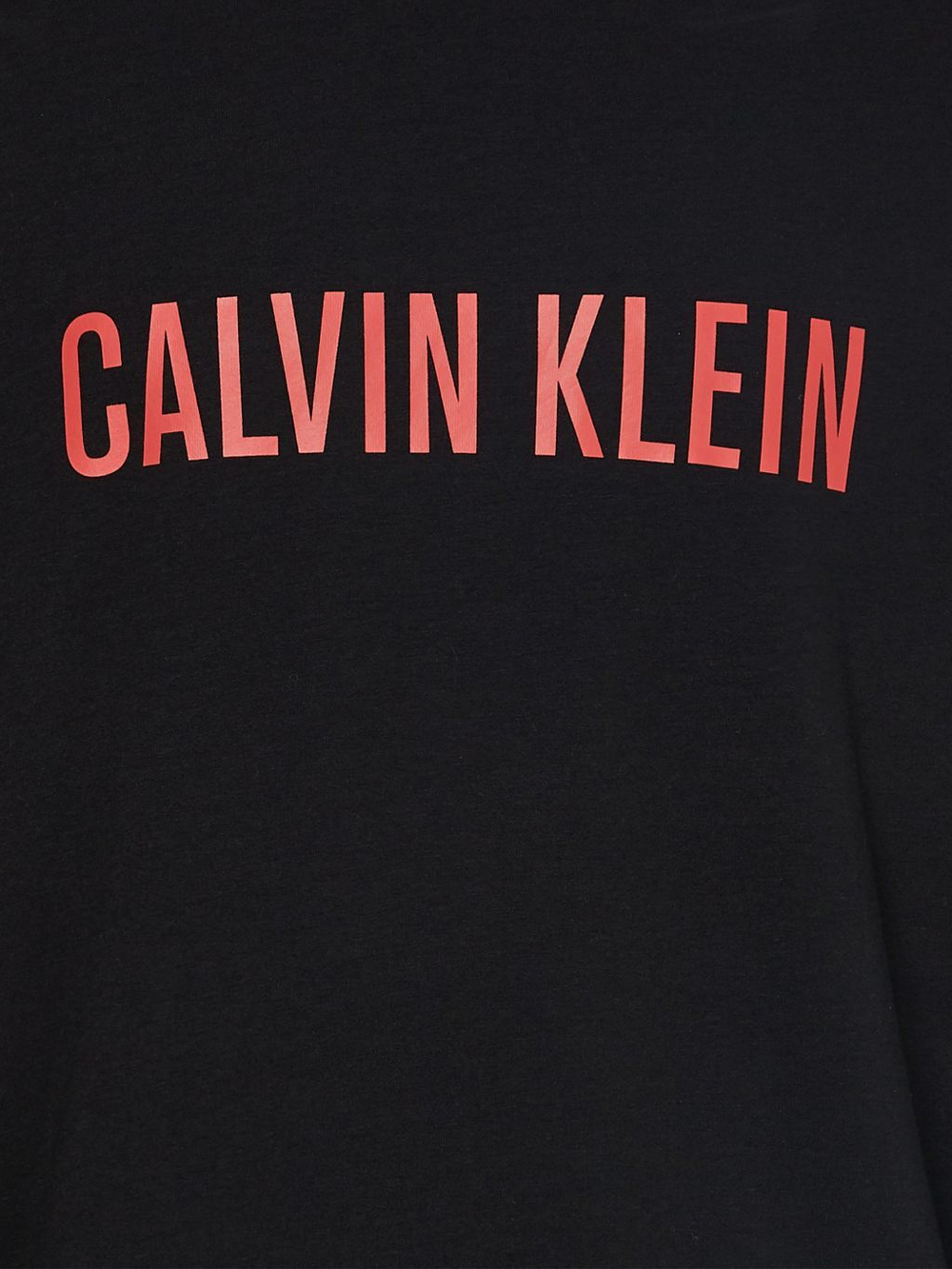 Мужская теннисная кофта Calvin Klein L/S Sweatshirt - black w/strawberry shake