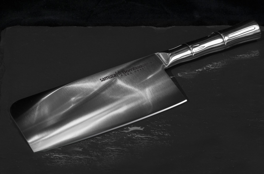 Топорик кухонный 18см Samura Bamboo