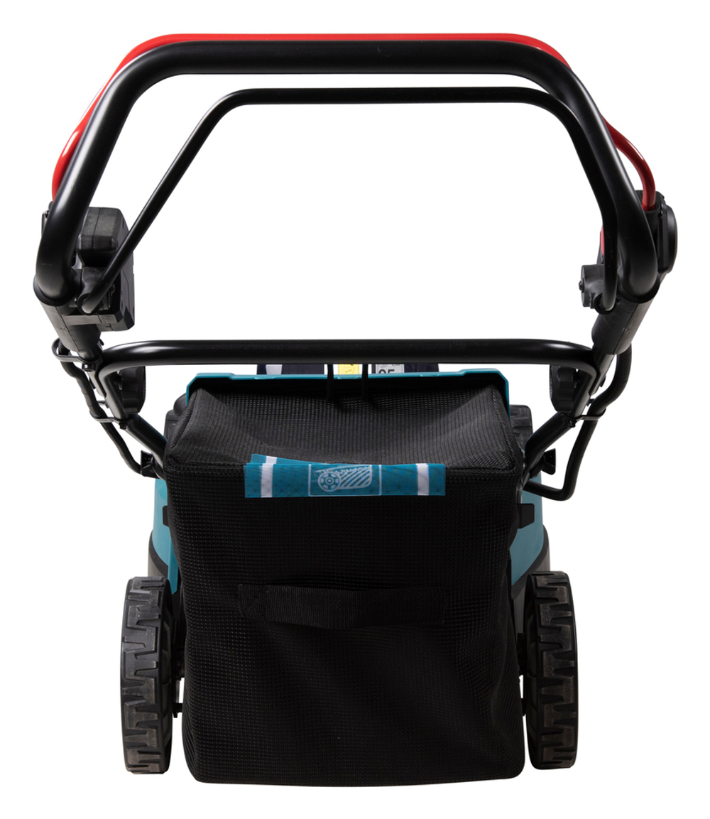 Газонокосилка аккум. LXT 2х18В, 860Вт, 48см, 62л 2,5-5км/ч,4в1,XPT, (2xBL1850B, DC18SH) Makita DLM481CT2