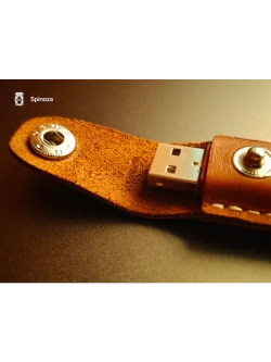 Кожаный чехол для Рутокена