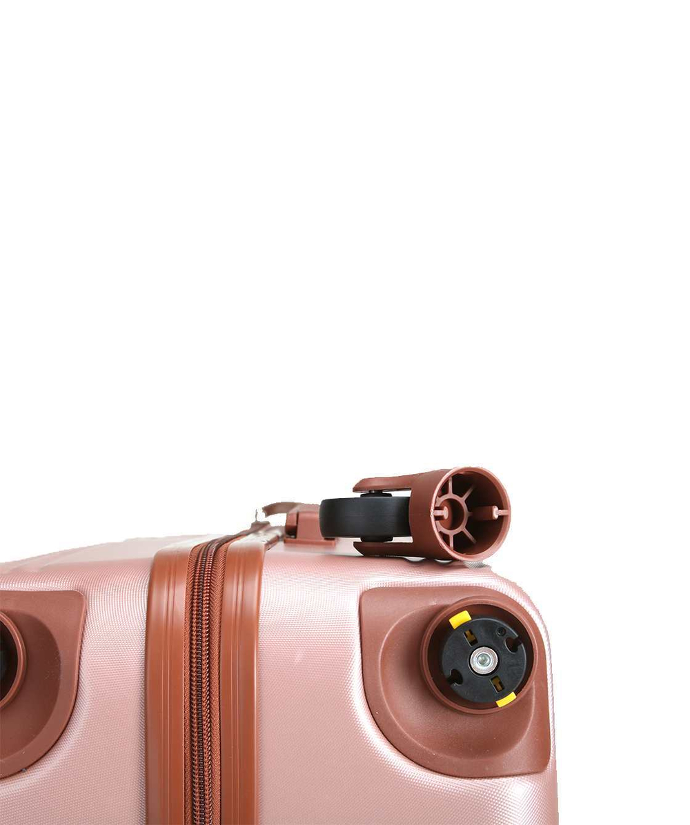 Чемодан Большой (L) ABS пластик, съемные колеса