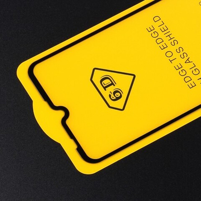 Защитное стекло Full Glue для Xiaomi Mi Play на полный экран, 010630 Черный