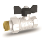Кран шаровый с полусгоном (американкой) 3/4" бант,MP-У