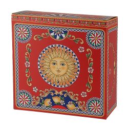 Салатник "Sicilia Sole" d= 20см (фарфор) (подарочная упаковка)