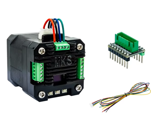 Шаговый двигатель Nema 17, драйвер MKS SERVO42D