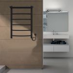 Полотенцесушитель электр. Azario VERONA 53.2х80, Черный